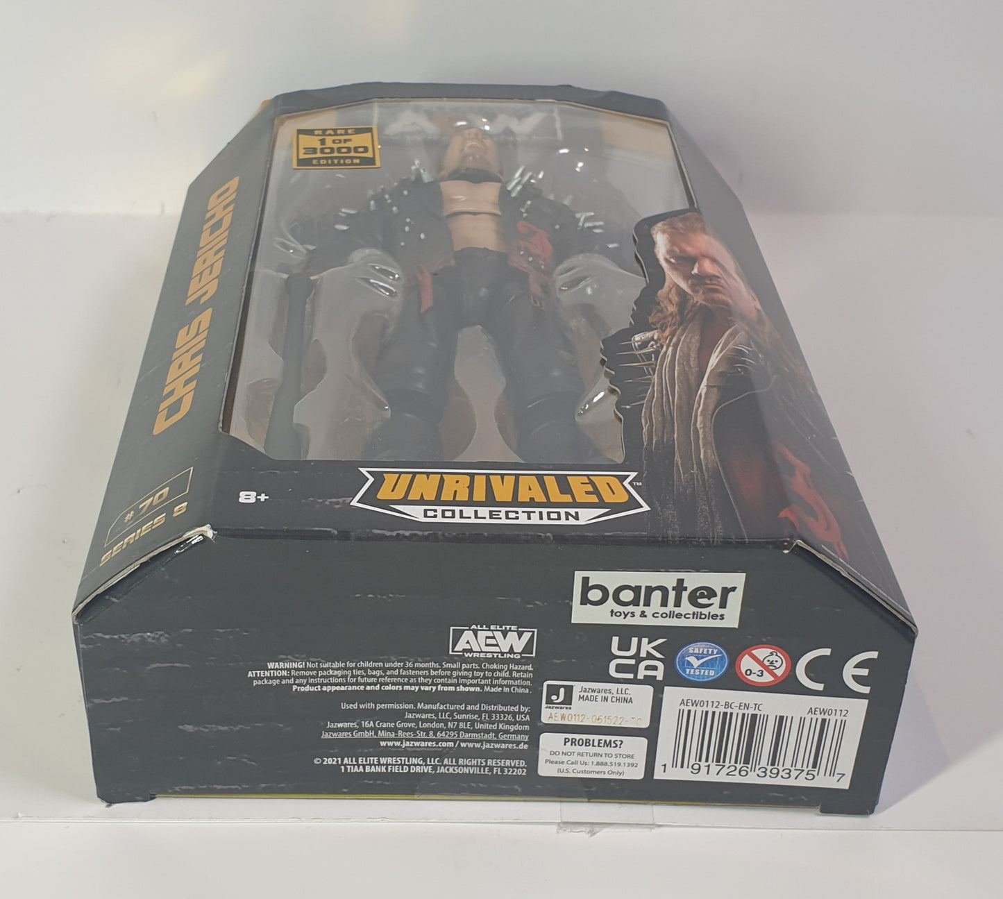 AEW WRESTLING FIGURINE CHRIS JERICHO LIMITED EDITION
