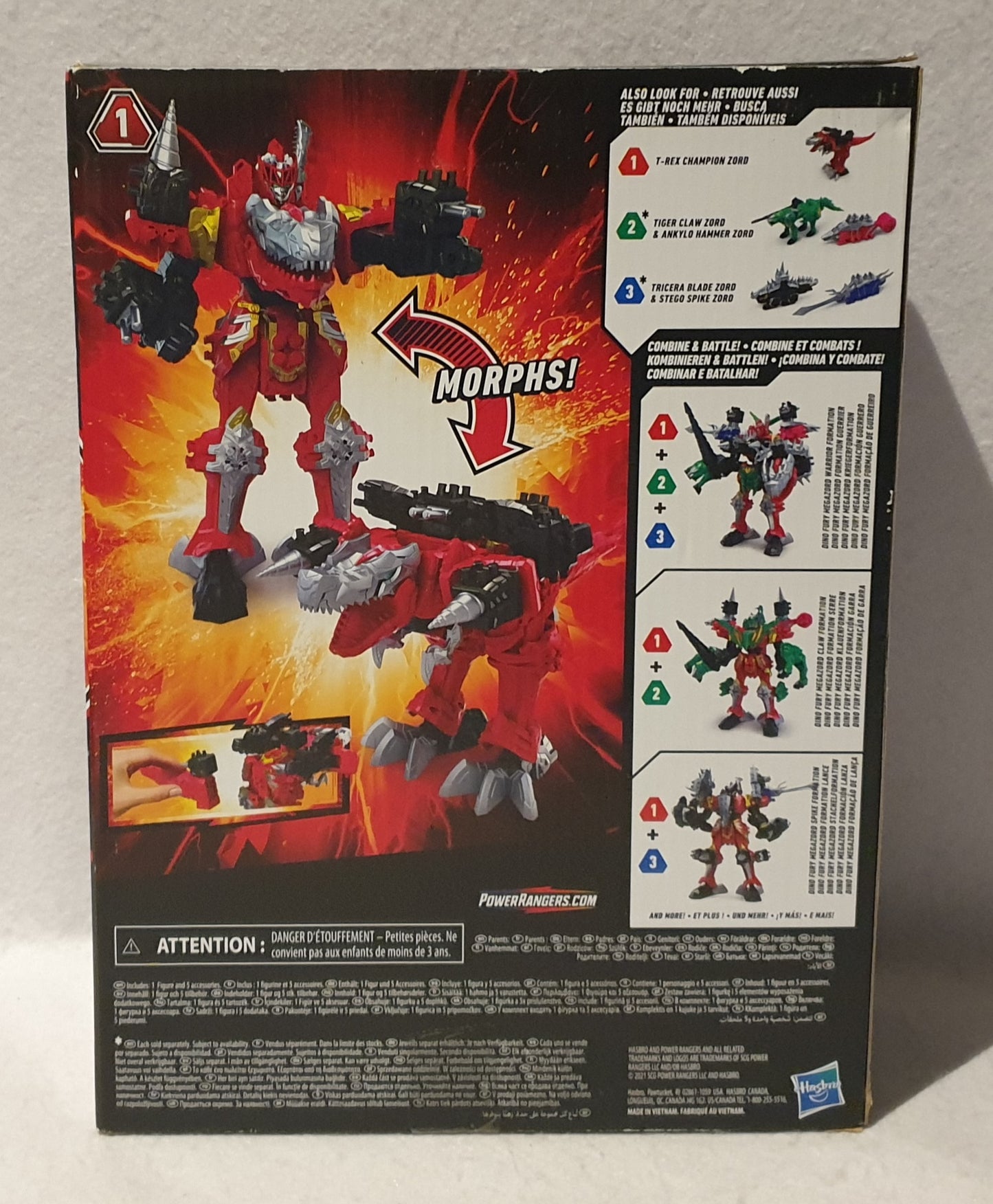 Power Rangers Figurine Zord Link