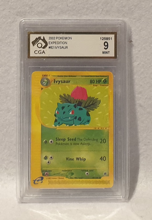 Pokemon 2002 Ivysaur Card mint 9